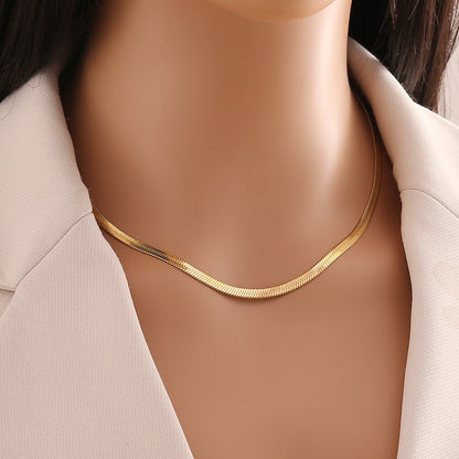 Stylish Stainless Steel Electroplated Chain Necklaces - Durable, Trendy, Various Designs