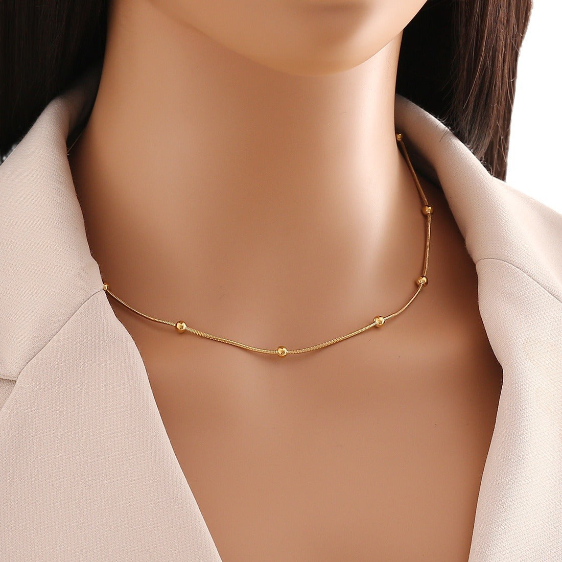 Stylish Stainless Steel Electroplated Chain Necklaces - Durable, Trendy, Various Designs
